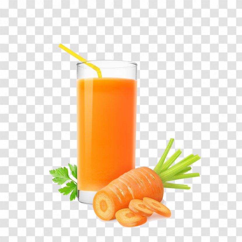 Orange Juice Dal Carrot - Vegetable Transparent PNG