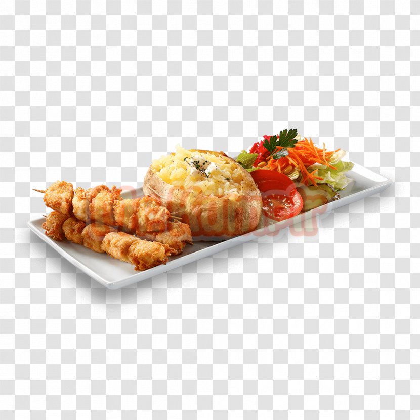 Hors D'oeuvre Baked Potato Breakfast Fast Food French Fries - Garnish Transparent PNG
