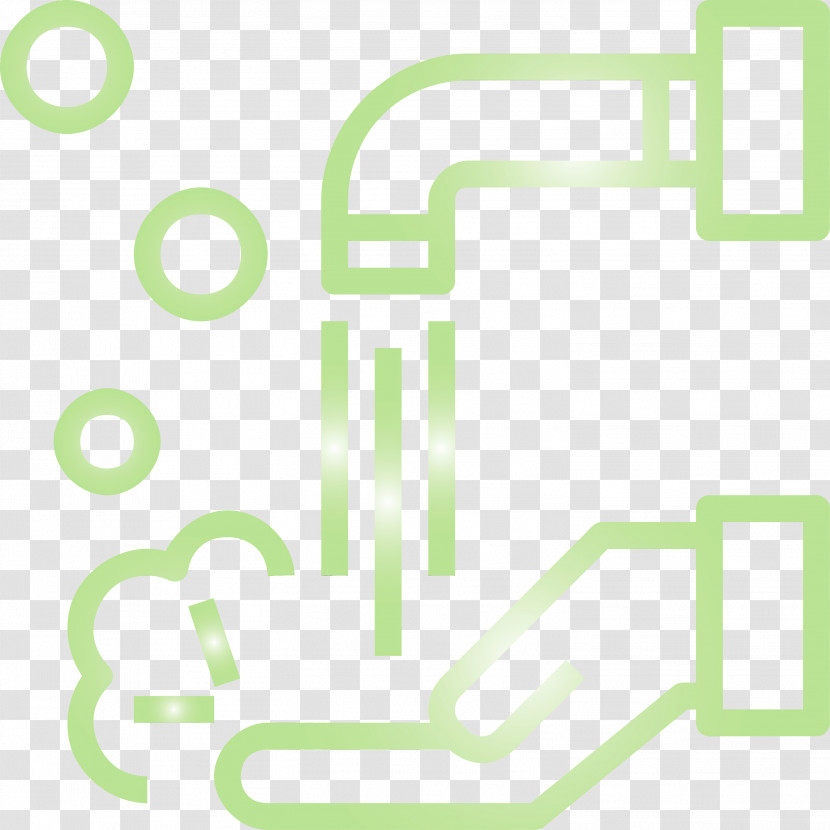Green Line Text Font Logo Transparent PNG