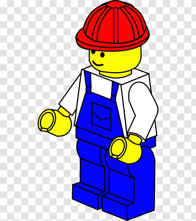 LEGO Clip Art - Lego - Builder Cliparts Transparent PNG