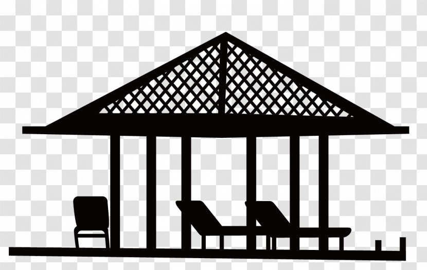 Photography Illustration - House - Silhouette Pavilion Transparent PNG