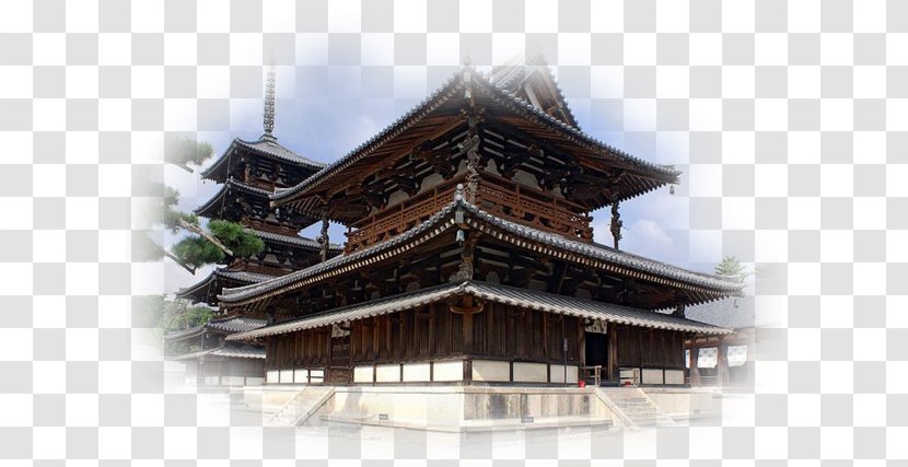 Hōryū-ji Kinkaku-ji Temple Tōdai-ji Japanese Carpentry - Carpenter - Clinic Building Transparent PNG