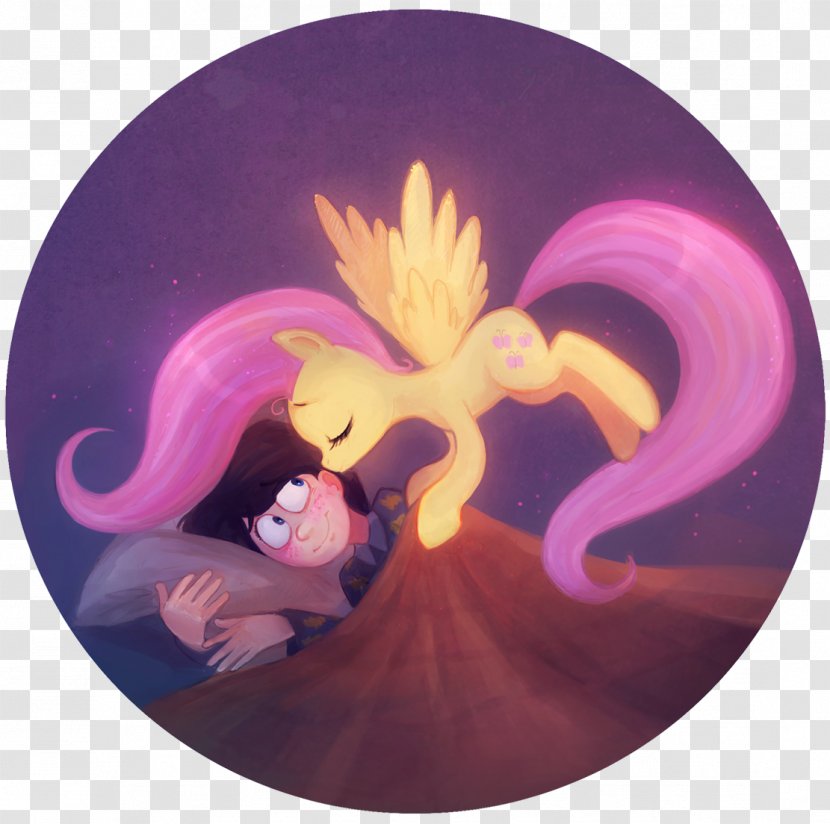 Once-ler The Lorax Fluttershy Pinkie Pie Rarity - Violet - Kiss Transparent PNG