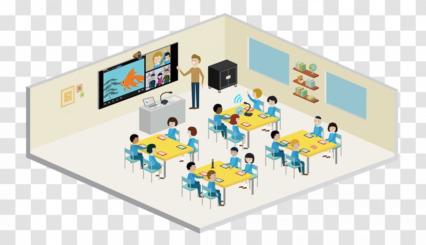 Classroom Educational Technology School - Distance Education Transparent PNG