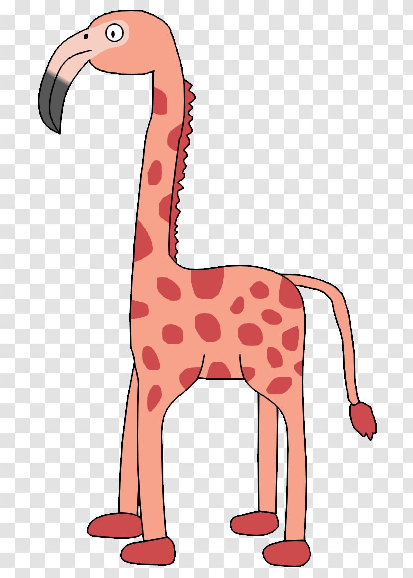 Giraffe Neck Terrestrial Animal Pink M Clip Art Transparent PNG