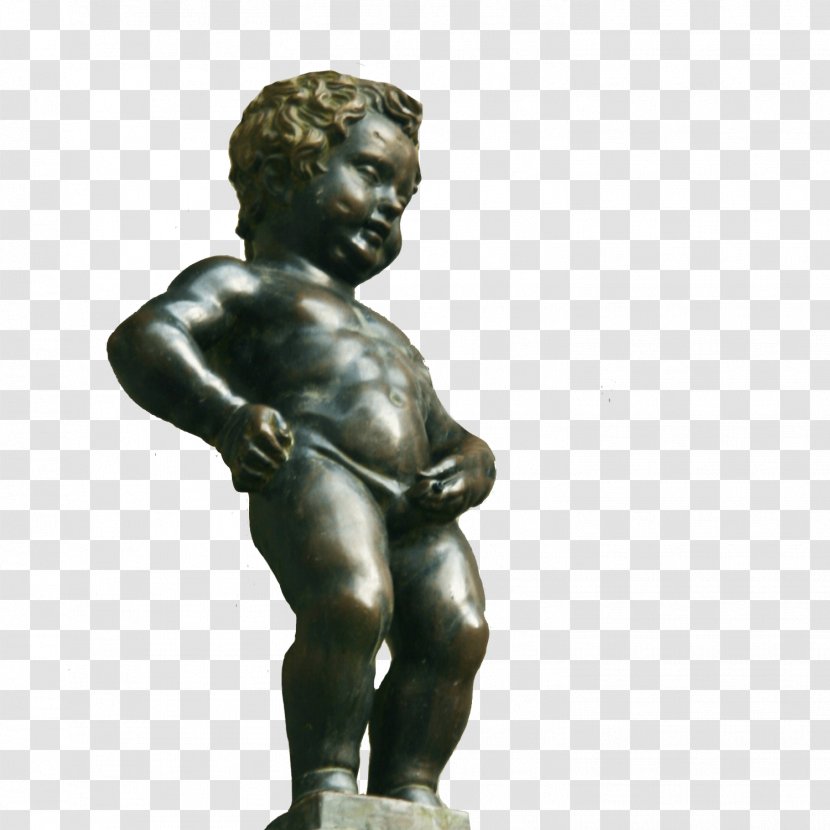 Manneken Pis Grand Place Atomium Statue - Figurine - Fountain Transparent PNG