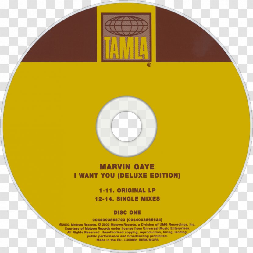 Compact Disc Ain't Nothing Like The Real Thing I Want You Motown - Flower Transparent PNG