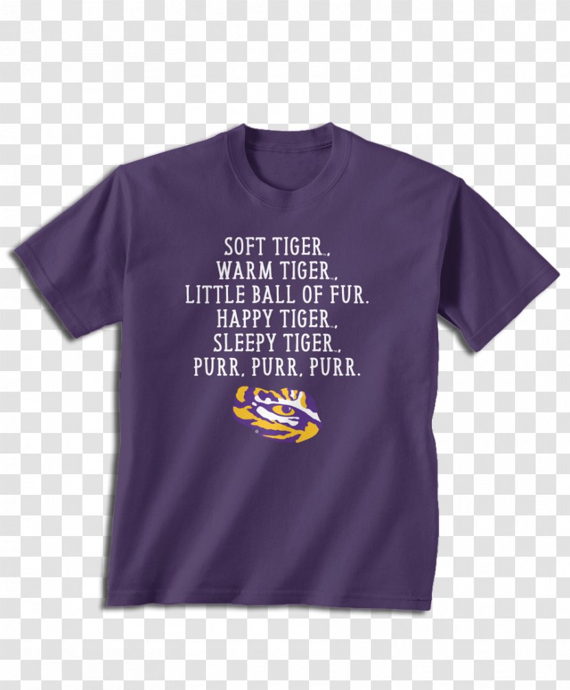 Louisiana State University T-shirt Logo Sleeve - Active Shirt Transparent PNG