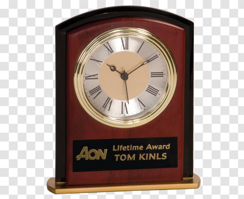 Clock Gift Engraving Award Desk - Glass Transparent PNG