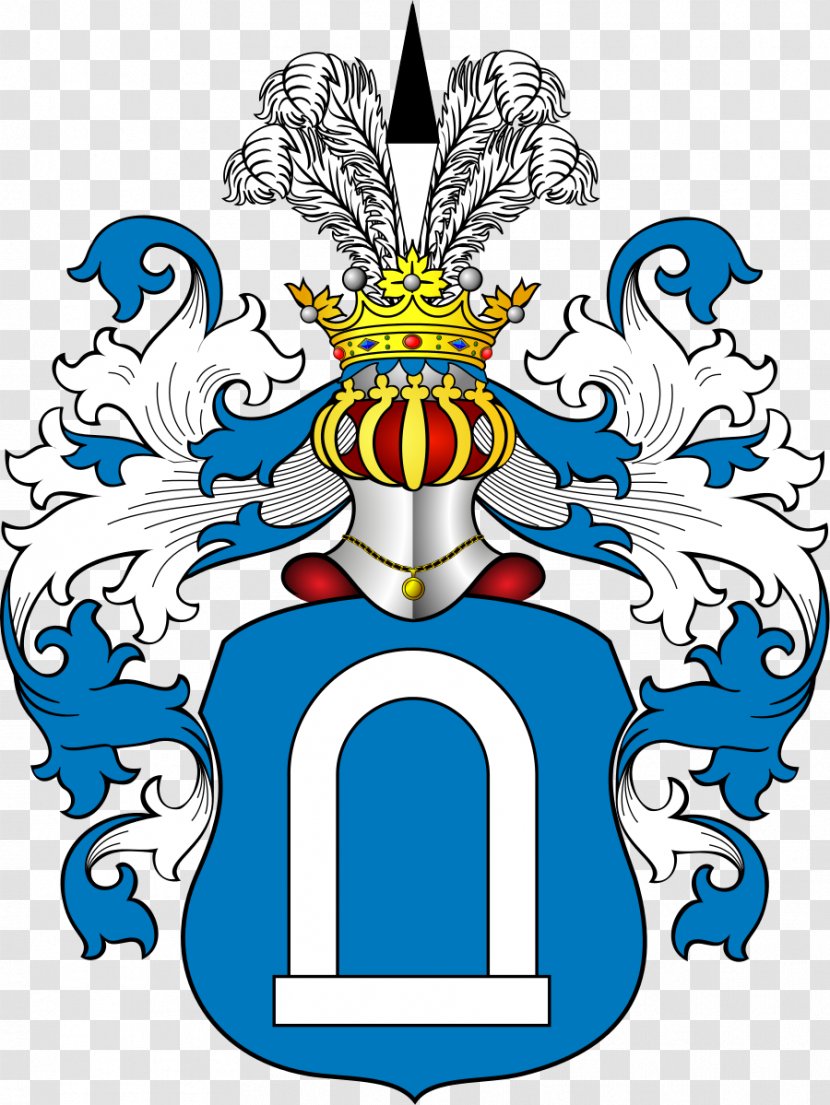 Poland Herb Szlachecki Leliwa Coat Of Arms Oksza - Crest Transparent PNG