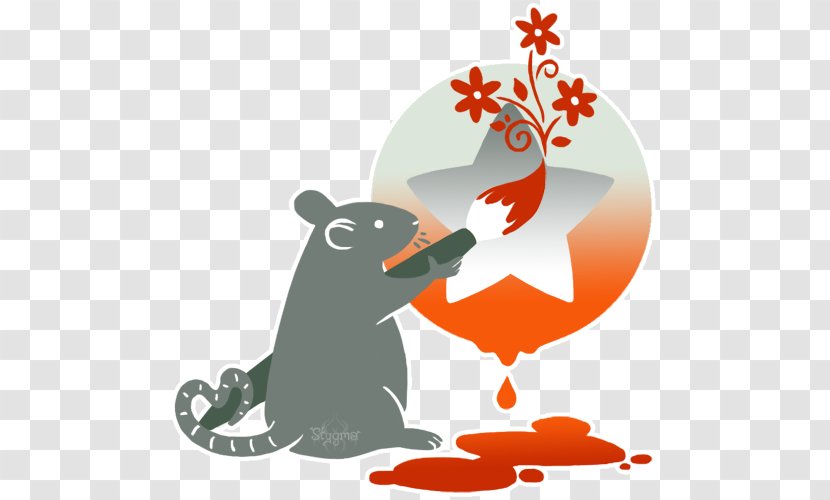 Rooster Clip Art Illustration Rodent Carnivores - Bleeding Transparent PNG