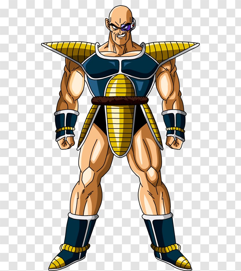 Nappa Goku Vegeta King Piccolo Captain Ginyu - Superhero Transparent PNG