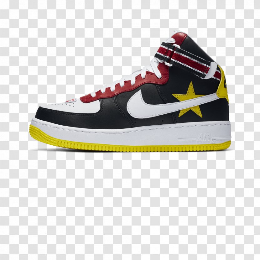 Mens Nike X Riccardo Tisci Air Force 1 Shoe Kids High Women's Hi Se - Outdoor - Yellow Gym Transparent PNG