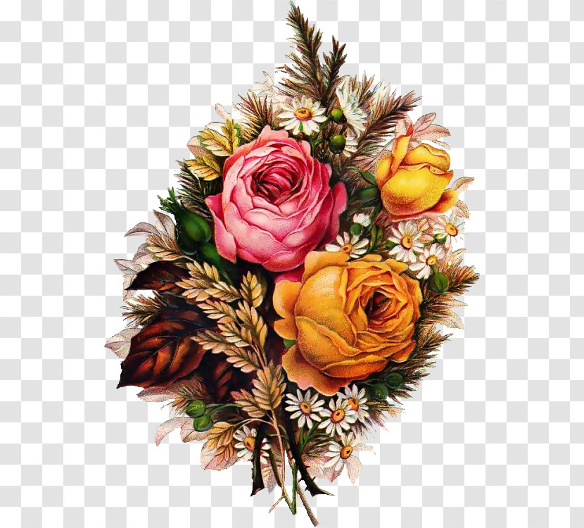 Victorian Era Flower Bouquet Floral Design Image - Painting - Roses Transparent Transparent PNG