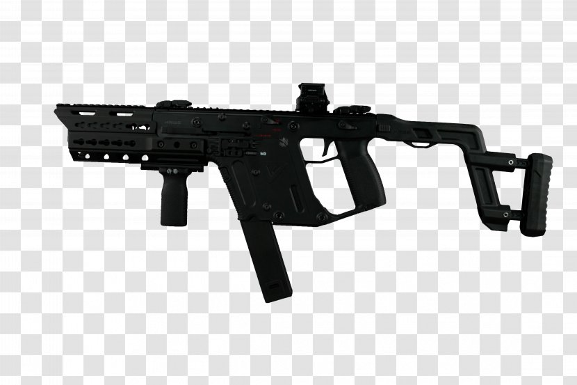 KRISS Vector Submachine Gun Firearm Airsoft Weapon - Flower Transparent PNG