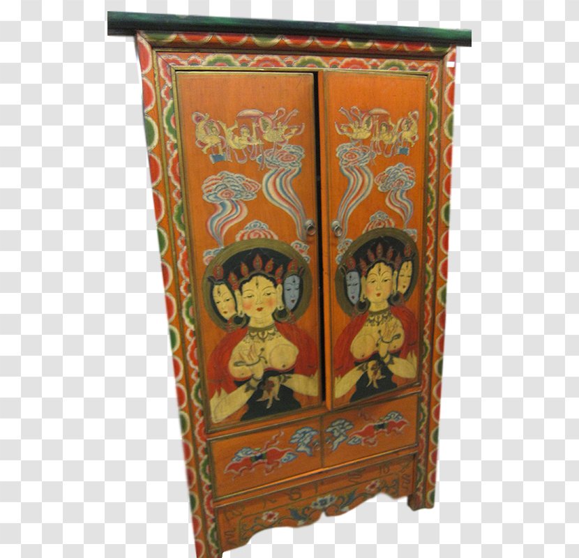 Antique Nepal AsiaBarong Shelf Mandalay - Online Shopping - China Cabinet Transparent PNG