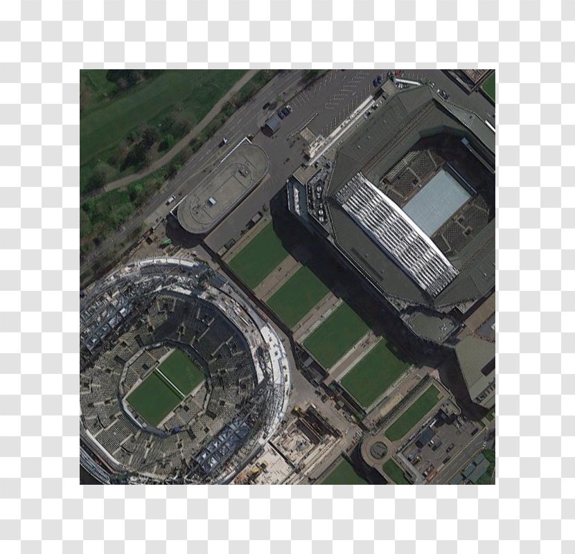 Wimbledon Aerial Photography London Unlocked Stadium - Land Lot - 2003 Championships Transparent PNG
