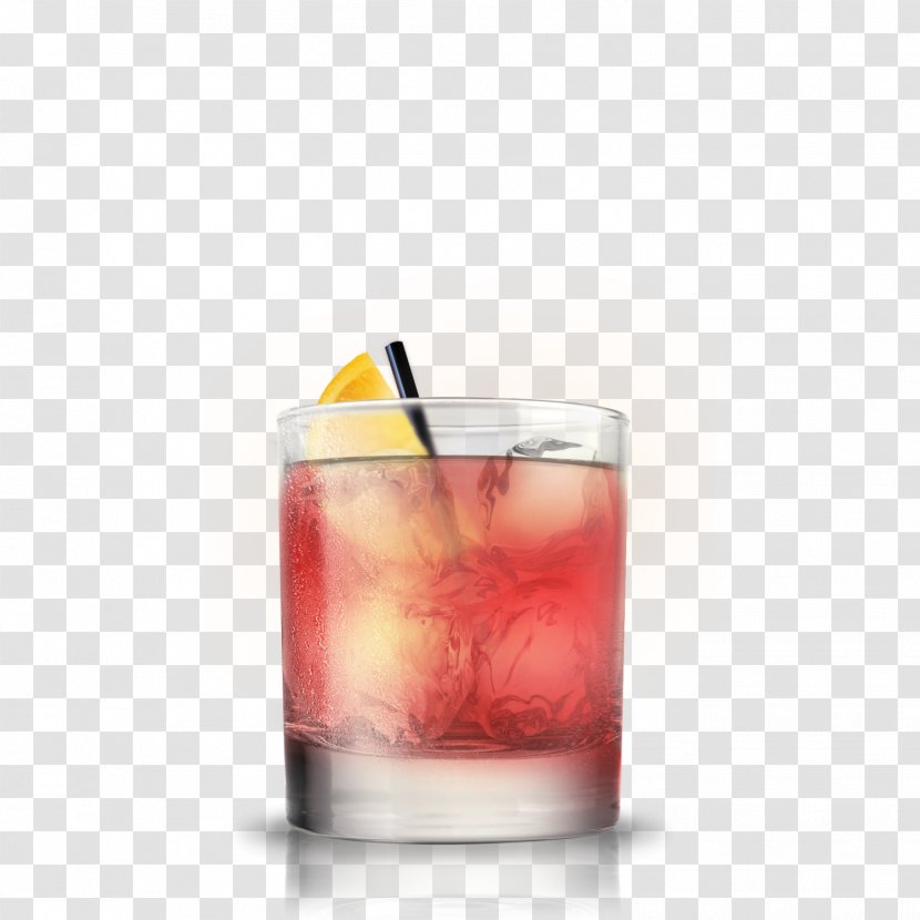 Negroni Gin And Tonic Cocktail Martini - Old Fashioned Glass - Party Transparent PNG