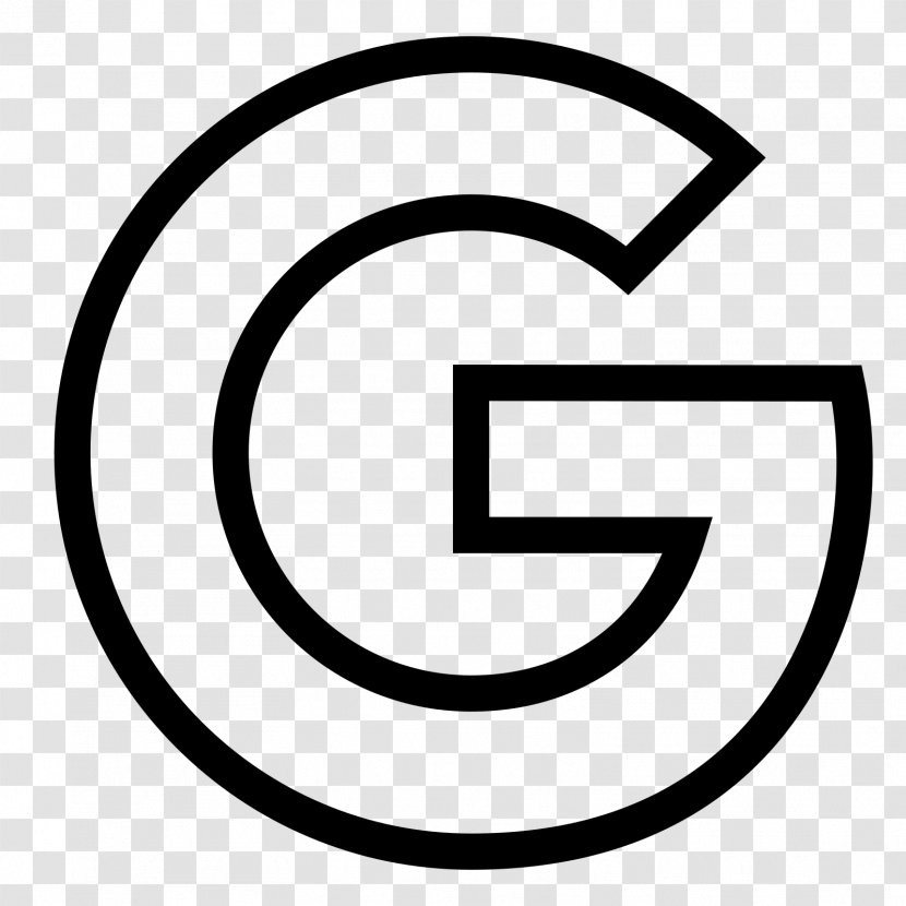 Google Logo Background - Trademark - Line Art Transparent PNG
