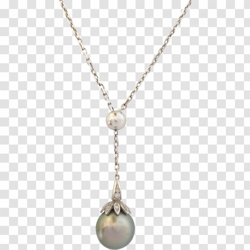 Locket Necklace Earring Pearl Charms & Pendants Transparent PNG
