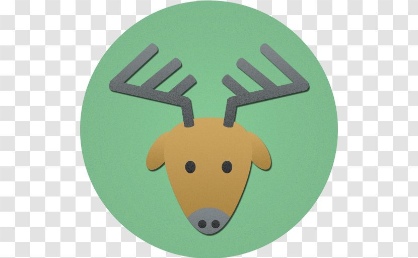 Reindeer Rudolph - Snout Transparent PNG