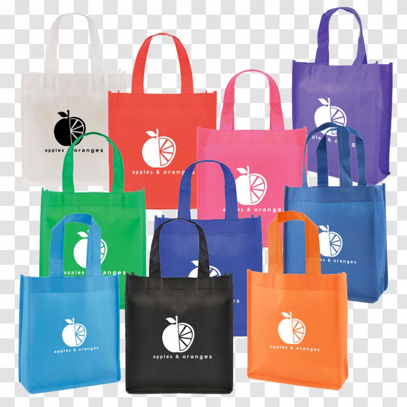 Tote Bag Plastic Hand Luggage Handbag - Packaging And Labeling Transparent PNG