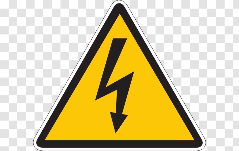 Electricity Electric Arc Warning Sign High Voltage - Area Transparent PNG