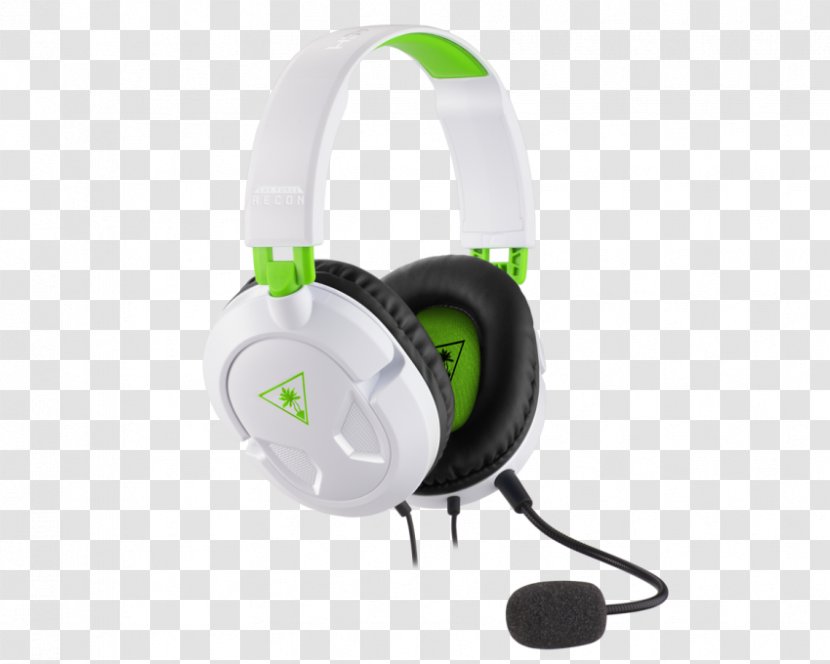 Xbox One Controller Turtle Beach Ear Force Recon 50P Headset Corporation - Sound - Front View Transparent PNG