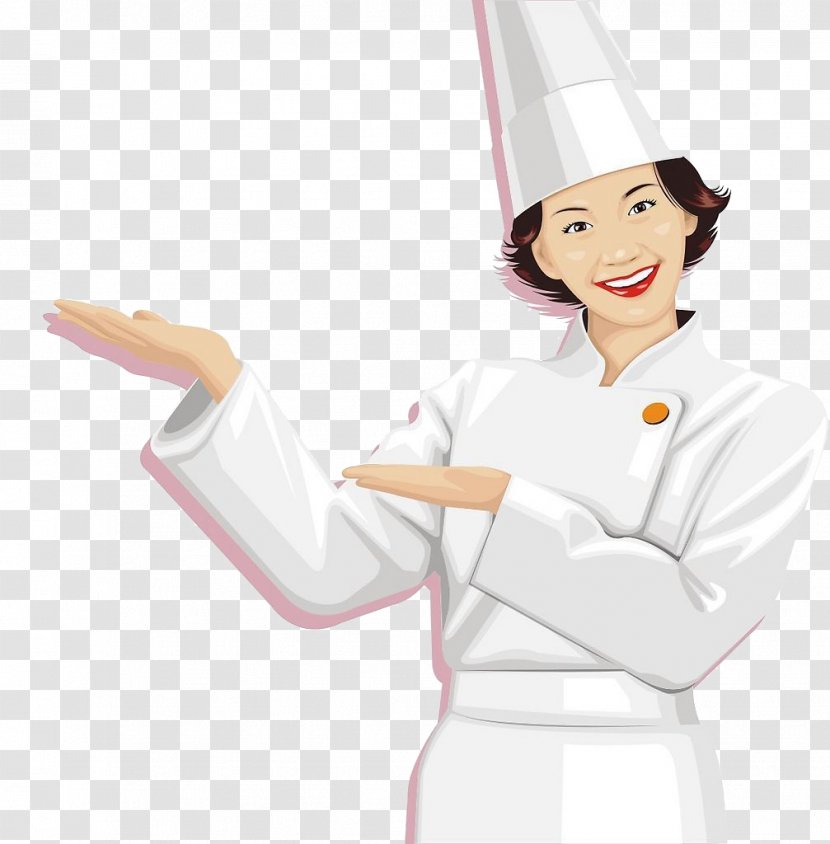 Cook Cartoon Download - Frame - Chef Jane Pen Transparent PNG