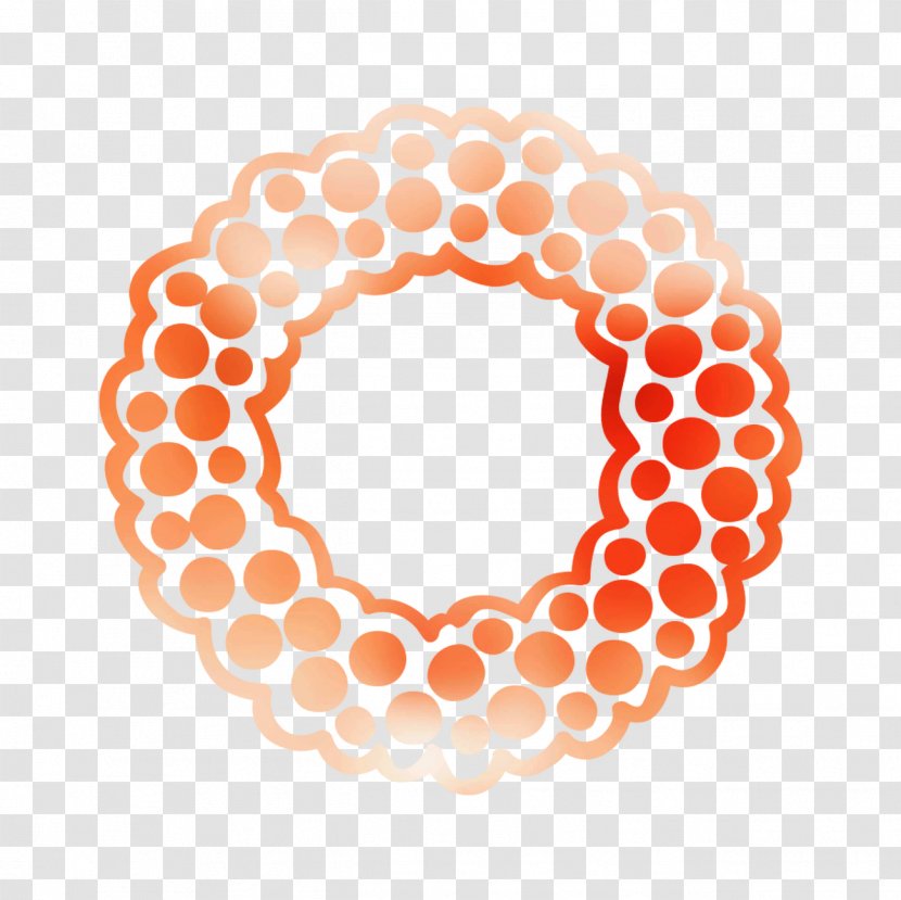 Product Point Circle Font Pattern - Orange - Peach Transparent PNG