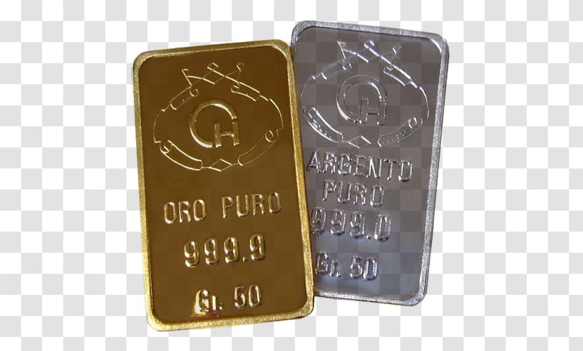 Gold Ingot Earring Bullion Precious Metal - Money Transparent PNG