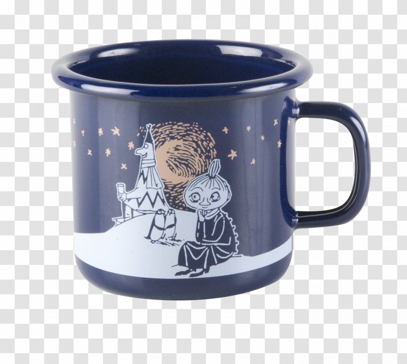 Moominland Midwinter Mug Moomins Moominvalley Moomintroll - Vitreous Enamel Transparent PNG