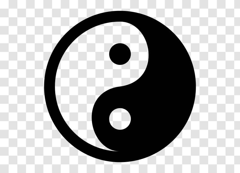 Yin And Yang Emoticon - Symbol Transparent PNG