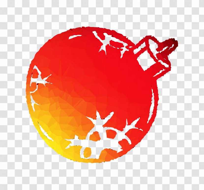 Font Christmas Ornament Sphere Day RED.M - Orange - Redm Transparent PNG