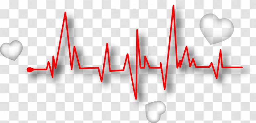 Line Euclidean Vector Heart Rate Pulse - Decorate Transparent PNG