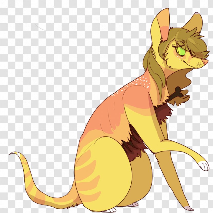 Whiskers Cat Image Art Illustration - Kangaroo - Atrocious Transparent PNG