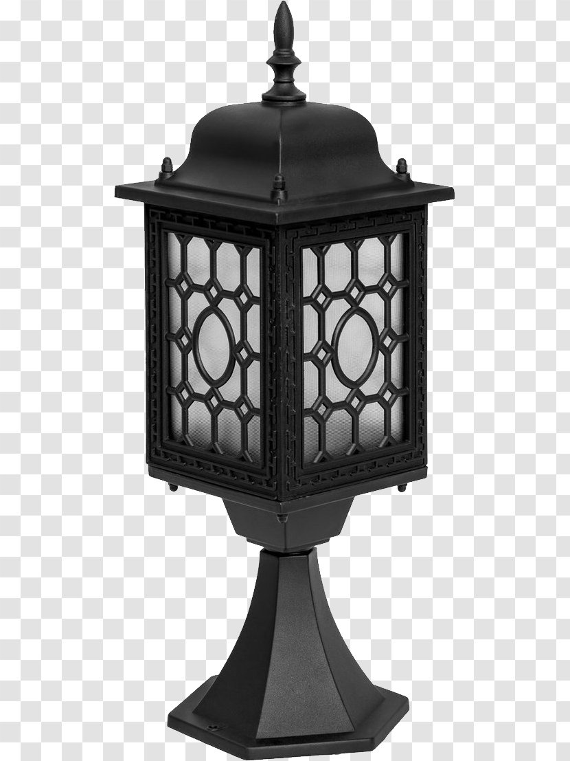 Street Light Fixture Lamp - Edison Screw Transparent PNG