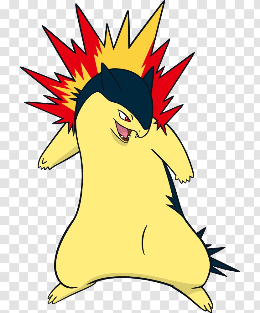 Pokémon X And Y Typhlosion Crystal Sun Moon - Fictional Character - Cyndaquil Transparent PNG