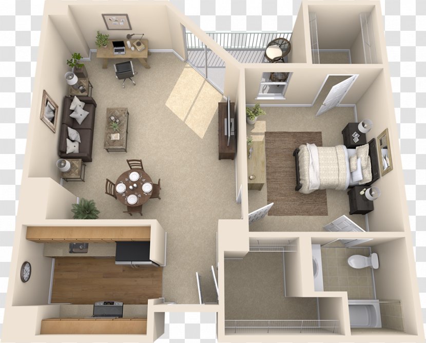 Furniture Floor Plan Property - Office - Design Transparent PNG