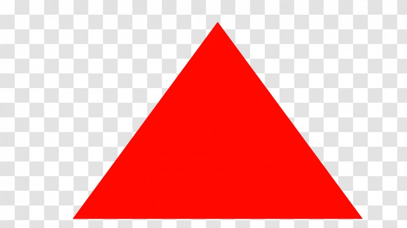 Triangle Red Logo Clip Art - Symbol - New Transparent PNG