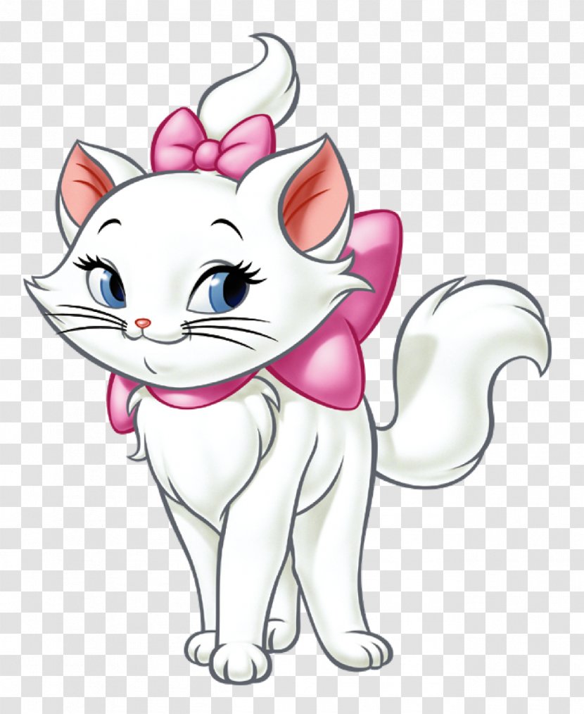 Marie Cat Kitten - Watercolor Transparent PNG