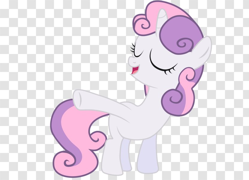 Pony Sweetie Belle Image Singing Illustration - Frame Transparent PNG