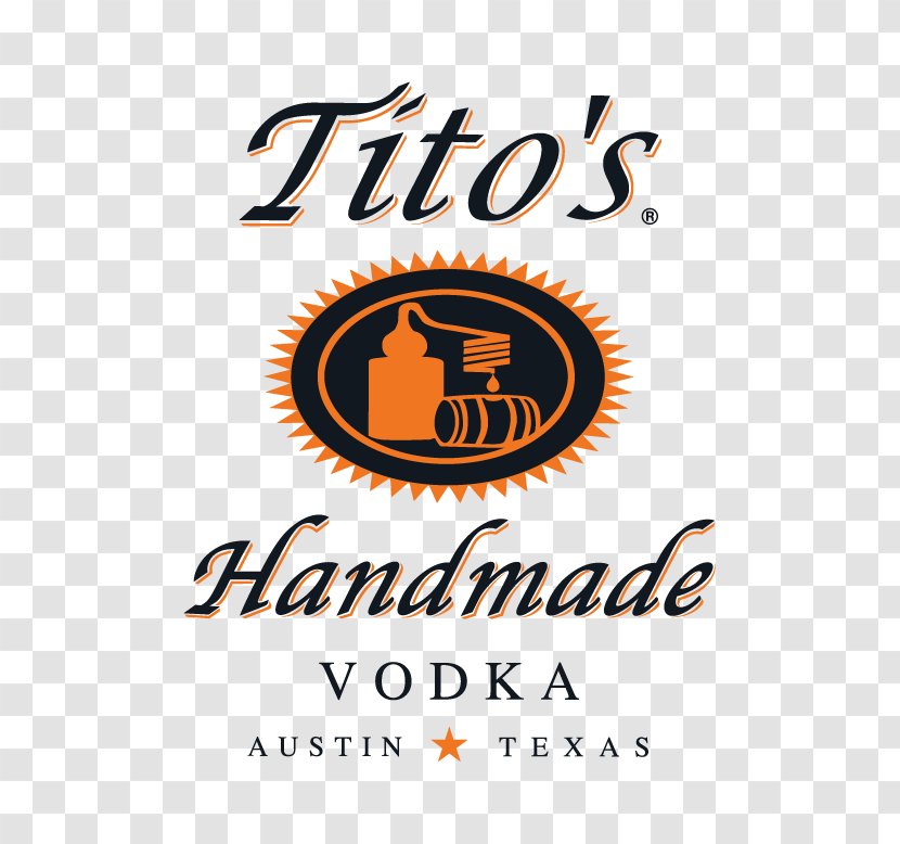 Tito's Vodka Distilled Beverage Food Whiskey - Austin Transparent PNG