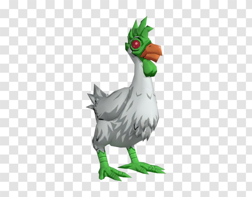 Cartoon Network Universe: FusionFall Chicken Bird - Video Game - Outer Space Transparent PNG