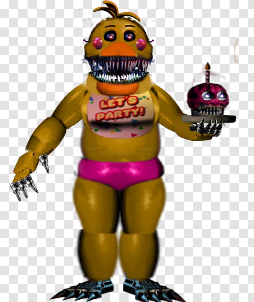 Nightmare Toy Five Nights At Freddy's Horror - Digital Art Transparent PNG