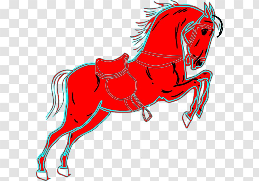 Mustang Red Horse Beer Stallion Pony Clip Art - Heart - Cliparts Transparent PNG