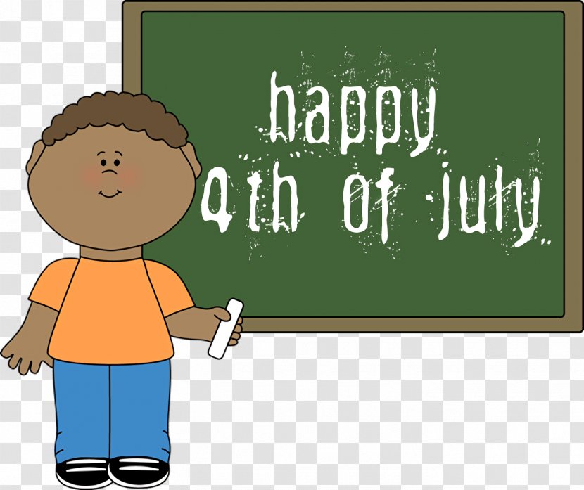 Fourth Of July Background - Writing - Professor Child Transparent PNG