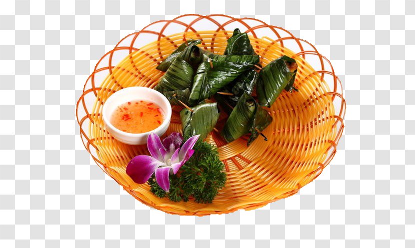 Thai Cuisine Chicken Banana Leaf - Asian Food - Package Of Transparent PNG