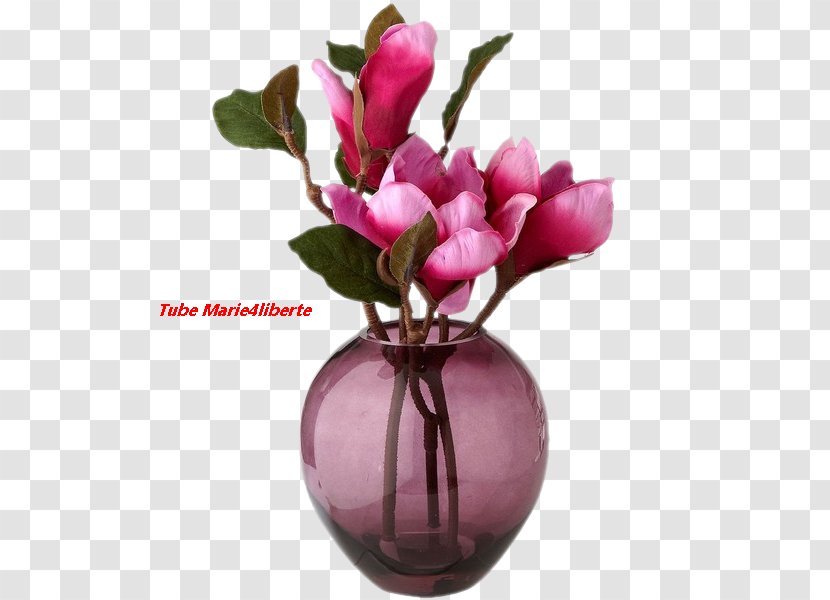 Cut Flowers Vase Garden Roses Artificial Flower - Plant Transparent PNG