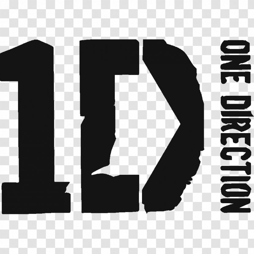 One Direction Logo Sticker Design Wall Decal - Text - Board Transparent PNG